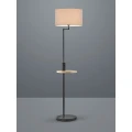 Lampa podłogowa z półką oraz ładowarką USB Trio Claas Czarny mat lampynox noxbox www.lampynox.pl 2.jpg