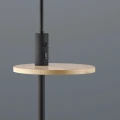 Lampa podłogowa z półką oraz ładowarką USB Trio Claas Czarny mat lampynox noxbox www.lampynox.pl 4.jpg