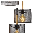 Lampa wisząca BASKETT Czarna 3xE27 Lucide 454590330  5411212451378 lampynox noxbox www.lampynox.pl 4.jpg