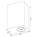 Kinkiet zewnętrzny 2x5W ZORA-LED Czarny LUCIDE 228601030  5411212221025 lampynox noxbox www.lampynox.pl 4.jpg