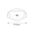 Rosie lampa sufitowa LED 18W 3000K 1260lm Rabalux 4619  5998250346199 noxbox lampynox.pl 2.jpg