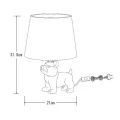 Lampka stołowa EXTRAVAGANZA SIR WINSTON Czarny E14 Lucide 135338130  5411212134103 lampynox noxbox www.lampynox.pl 6.jpg