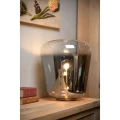 Lampa stołowa GLORIO szary przydymiony Ø 45 cm E27 Lucide 25501/45/65 | 5411212250865 noxbox lampynox www.lampynox.pl
