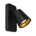 Kinkiet ściemnialny ścienny z włącznikiem TURNON Czarny LED DIM CRI95 5W GU10 2200-3000K Lucide 099280530  5411212092502 lampynox noxbox www.lampynox.pl 2.jpg