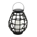 Latarenka solarna KOGE 23 cm brąz IP44 metal Polux 313249  5901508313249 noxbox lampynox www.lampynox.pl 2.jpg
