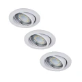 Rabalux  Lite 1049 LED oczko stropowe wpuszczane | biała Trójpak ( 5998250310497 ) lampynox noxbox www.lampynox.pl