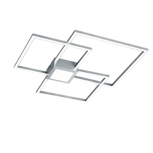Lampa sufitowa Trio HYDRA LED Nikiel mat 38W 3000K noxbox www.lampynox.pl 1.jpg