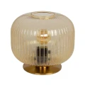 Lampka stołowa VIRGIL Bursztynowa śr.25,5cm. E27 Lucide 745110162  5411212740915  lampynox noxbox www.lampynox.pl 1.jpg