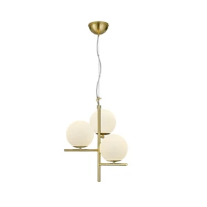 PURE Mosiądz Lampa wisząca Trio