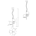 Lampa wisząca Trio PURE Mosiądz 302000308  4017807436112 noxbox lampynox www.lampynox.pl 4.jpg