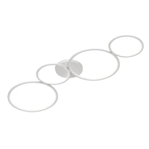 RONDO Biały mat LED 37W Lampa sufitowa Trio