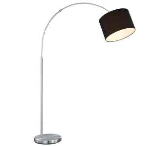 HOTEL Czarna Wysokość regulowana Lampa podłogowa stojąca Trio