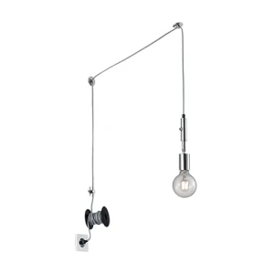 STELLA Nikiel mat E27 Lampa wisząca Trio