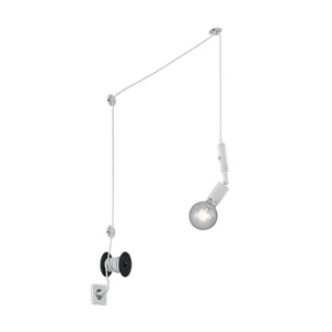 STELLA Biały mat E27 Lampa wisząca Trio