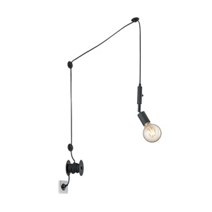 STELLA Czarny mat E27 Lampa wisząca Trio