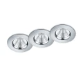 Oczko sufitowe Trio Trójpak ZAGROS LED Ściemnialne Chrom IP65 650710306  4017807376975 noxbox lampynox www.lampynox.pl 1.jpg