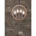 Lampa wisząca IL MIO Arete czarna metal 4xE14 Polux 312907  5901508312907 lampynox noxbox www.lampynox.pl 3.jpg