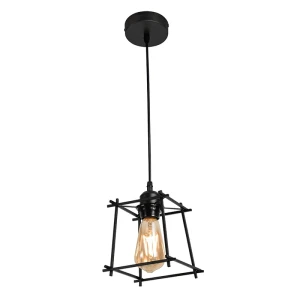 RYGA E27 czarna Lampa wisząca IL MIO