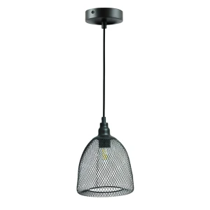 VIGO E27 czarna Lampa wisząca IL MIO