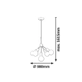 Lampa wisząca Malik 5xE27 Rabalux 5598  5998250355986 lampynox noxbox www.lampynox.pl 2.jpg