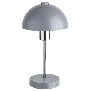 Manfred 8073  Popielata E27 Lampka stołowa