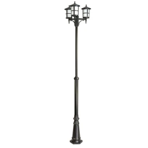 CORDOBA II regulowana wys. 180 - 280cm 3xE27 Latarnia ogrodowa wysoka potrójna OGMWN 3 TD