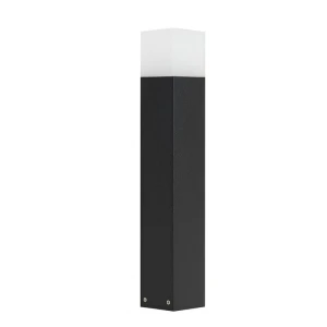 Cube Czarna wys. 58cm. E27 Lampa ogrodowa stojąca CB-580 BL