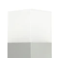 Lampa ogrodowa stojąca Cube Srebrna wys. 83cm. E27 SU-MA CB-830 AL  5908310062846 lampynox noxbox www.lampynox.pl 2.jpg
