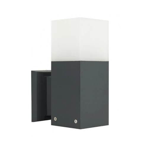 Kinkiet zewnętrzny Cube Ciemny popiel E27 SU-MA CB-K DG  5908310062945 lampynox noxbox www.lampynox.pl 1.jpg