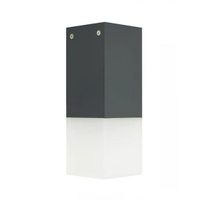 Cube Ciemny popiel E27 Lampa sufitowa zewnętrzna CB-S DG