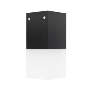Cube Max Czarna E27 Lampa sufitowa zewnętrzna CB-MAX S BL