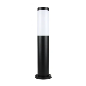 Inox czarna wys. 45cm. Lampa ogrodowa stojąca ST 022-450 BL