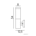 Kinkiet zewnętrzny Inox Kwadratowa Prosty SU-MA SS802-A 2  5908310063461 lampynox noxbox www.lampynox.pl 3.jpg