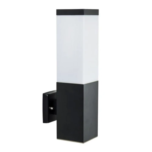 Kinkiet zewnętrzny Inox Kwadratowa Czarny Prosty SU-MA SS802-A BL  5908310062099 lampynox noxbox www.lampynox.pl 1.jpg
