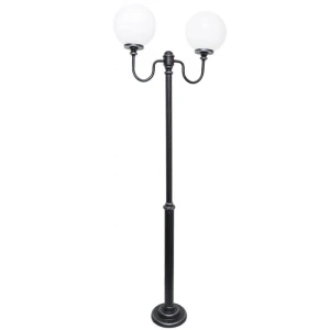 KULE CLASSIC wys. regulowana 150-250cm. śr. 30cm. Lampa podwójna ogrodowa stojąca OGM 2 300