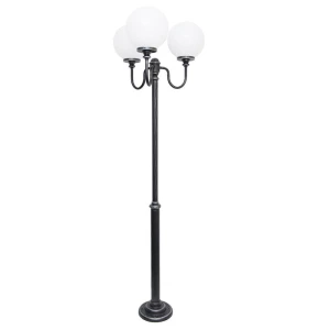KULE CLASSIC wys. regulowana 145-245cm. śr. 25cm. Lampa potrójna ogrodowa stojąca OGM 3 250