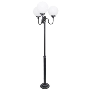 KULE CLASSIC wys. regulowana 150-250cm. śr. 30cm. Lampa potrójna ogrodowa stojąca OGM 3 300