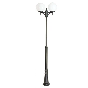 KULE CLASSIC wys. regulowana 190-290cm. śr. 30cm. Latarnia ogrodowa podwójna wysoka OGMWN 2 300