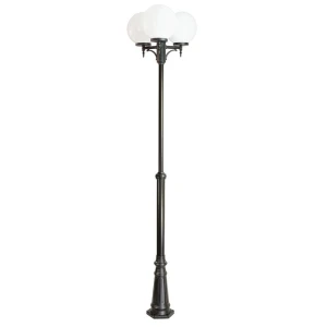 KULE CLASSIC wys. regulowana 190-290cm. śr. 30cm. Latarnia ogrodowa potrójna wysoka OGMWN 3 300