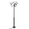 Lampa ogrodowa potrójna stojąca Kule z koszykiem 250 wys. regulowana 145-245cm. SU-MA OGM 3 KPO 250  5908310064505 lampynox noxbox www.lampynox.pl 1.jpg