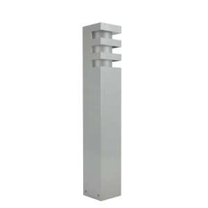 RADO 2 Srebrny wys. 50cm. Lampa ogrodowa stojąca RADO 2 AL