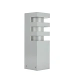 RADO 3 Srebrny wys. 25cm. Lampa ogrodowa stojąca RADO 3 AL