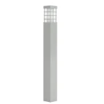 RADO II Srebrny wys. 75cm. Lampa ogrodowa stojąca RADO II 1 AL