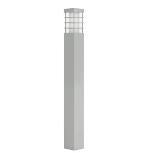 RADO II Srebrny wys. 75cm. Lampa ogrodowa stojąca RADO II 1 AL