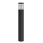 RADO II Czarny wys. 75cm. Lampa ogrodowa stojąca RADO II 1 BL