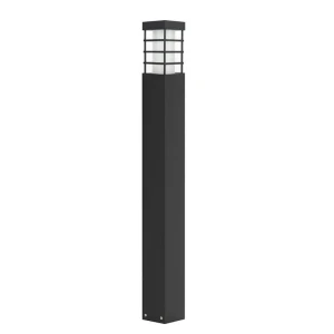 RADO II Czarny wys. 75cm. Lampa ogrodowa stojąca RADO II 1 BL