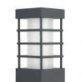 Lampa ogrodowa stojąca RADO II Ciemny popiel wys. 75cm. SU-MA RADO II 1 DG  5907632910682 lampynox noxbox www.lampynox.pl 2.jpg