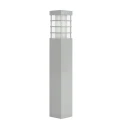 Lampa ogrodowa stojąca RADO II Srebrny wys. 50cm. SU-MA RADO II 2 AL  5907632910699 lampynox noxbox www.lampynox.pl 1.jpg
