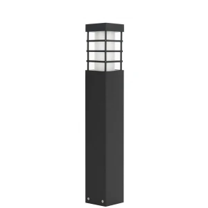 RADO II Czarny wys. 50cm. Lampa ogrodowa stojąca RADO II 2 BL