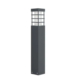 RADO II Ciemny popiel wys. 50cm. Lampa ogrodowa stojąca RADO II 2 DG